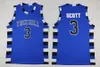 NCAA One Tree Hill Ravens 3 Lucas Scott Jerseys 23 Nathan Black Baloncesto Jersey Brother Película Blanco Azul