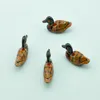 Porte-baguettes de canard peint en bois ensemble Support fourchette cuillère à café vaisselle créative canards Stand Kithchen outils