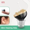 Q70 Лучшие слуховые аппараты аккумуляторные невидимые для глухоты / пожилой регулируемый Micro беспроводной слуховой аппарат звуковой усилители