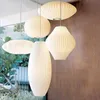 Hanglampen Moderne zijde LED-verlichting Lighting voor Woonkamer Dining Light Fixtures Loft Cafe Restaurant Hanging