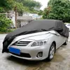 X AutoHaux 490 * 180 * 160 cm 3XL Rood Zwart Ademend Outdoor Waterdicht Stofdicht Regen Sneeuw Anti UV Hitte Exterieur Auto Covers