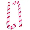 88cm/35inch Inflatable Christmas Canes Classic Lightweight Hanging Decoration Lollipop Balloon Xmas Party Balloons Ornaments Adornment Gift JY0776