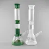 honeycomb bong Hookah 16.5 inches oil rig beaker water pipes for smoke with 18mm female joint