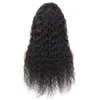 30 polegadas de onda de água fecho de laço perucas 250 densidade brasileiro remy cabelo humano molhado e ondulado 4x4 lace peruca frontal