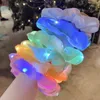 LED Paski do włosów do Baru Bachelorette Party Decoration Kobiety Dziewczyny Luminous Heatwear Hairs Pierścienie Scrunchies