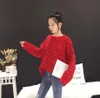 the Autumn/winter Women's Sweaters Long Sleeves Knitting Large Size 3XL Style Fashion Loose Knitwear Pashm G Sweater