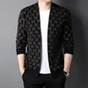 Pulls de créateurs pour hommes Top laine noire coton marque de luxe mode pull en tricot Cardigan décontracté laine manteaux japonais veste