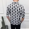 Summer Short Sleeve Floral Shirt Business Style Casual Men's Blouse Fashion Dress Shirts Designer 2021294f