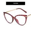 Sunglasses Designer Reading Glasses Women 2022 TR90 Anti Blue Light Blocking Cat Eye Frame