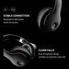 ST3.0 fones de ouvido sem fio estéreo fones de ouvido Bluetooth Fones de ouvido dobráveis ​​suportam cartão TF Build-in Mic 3.5mm Jack para iPhone Huawei