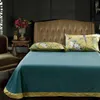 Svetanya Silkly Bettwäsche aus ägyptischer Baumwolle, bedrucktes Blatt, Kissenbezug, Bettbezug, King-Size-Bett, Europa, Doppelbettgröße 210706