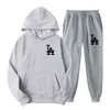 2021 New Autumn Men's Sets 2-Piece Hoodies+Running Pants Sport Suits Casual Men/Women Sweatshirts Tracksuit Brand Sportswear Y1221