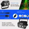 Laser Disco Lighting Light Party DJ med fjärrkontroll Stage Lights Portable Sound Activated Ball LED Projector Lamp inomhus utomhus 9424643