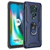 Motorola G9 G8 G7 G 전원 플레이 스타일러스 Fast Moto E7 E6 하나의 퓨전 하이퍼 제기 케이스 커버 자동차 마운트 홀더를위한 무거운 의무 Shockproof