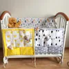 Brand Baby Cot Bed Hanging Storage Bag Crib cot Organizer Storage Bag 60*50cm Toy Diaper Pocket for Crib Bedding Set flaming 211025