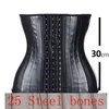 Midja Trainer Kvinnor Latex bindemedel Bantning Belly Sheath Corset Colombian Girdles Binders Shaper Modeling Strap Body Shapewear 211029