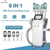 Top vente cryolipolyse graisse gel minceur cryo refroidisseur prix de la machine système de refroidissement vide rf cavitation lipo laser machines