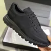 Męskie PRAX 01 Sneakers Designer Skórzane Buty Tkaniny Zamszowa Runner Trener Nylon Guma Podeszwa Luksusowe Outdoor Casual Buty z pudełkiem US11 nr 276