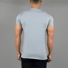 Men039s Bodybuilding Fitness Fitness Tshirt a maniche corta Gym Shirt alfaleta Camicia muscolare in cotone Tshirts7402951