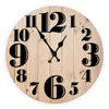 Nostalgiczny Retro Drewniany Zegar ścienny 10 Cal Europejski Kwarcowy Okrągły Zegar Ścienny Nowoczesny Design Salon Home Decor Wood Clock H1230