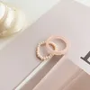2pcs korea vintage transparent harts färgglada ring kvinnor akryl geometriska oregelbundna ringar kvinna smycken