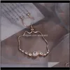 Lien, chaîne Bracelets Drop Delivery 2021 Fabricant Ventes directes Pull Lady Zircon Bracelet Classique Simple Lumière Luxe Rond Haute Qualité Dia