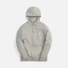 Kith Hoodie Truien Borduurlogo Puur katoen Knoop Ronde hals Losse herfst en winter Dunne lange mouwen Casual 1159