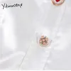 Yitimuceng White Dresses For Women Summer Button Up High Waist Puff Sleeve A-Line Solid Korean Fashion Elegant Dress 210601