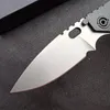High End Pocket Folding Knife D2 Stone Wash Drop Point TC4 Titanium Alloy + Carbon Fiber Handle Fold Knives EDC Tool