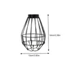 Lamp Covers & Shades Pet Heating Shade Iron Vintage Wire Cage Lampshade For Reptile Brooder Bulb Guard Amicably