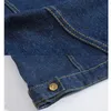 Modèles d'automne pour hommes Modèles de grande taille Veste en jean Version coréenne de la tendance mince Veste simple Mode Casual Top Jeans Manteau 210819