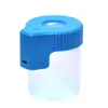 Roken Accessoires LED-opslag Jar Vergrootbare Stash Droge Kruid Tabakcontainers 155ml Mag Gloeiende Container Vacuümfles Geneeskunde Seal Sigaret Can Pil Case