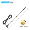 Bandes complètes 2.4G 5G 5.8G Antenne wifi double bande 600-6000mhz 15dBi Antenne routeur Antenne SMA mâle BNC avec câble 3m