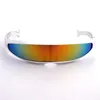 Retro futurista óculos de sol luxo homens óculos de sol mulheres óculos novidade vintage gafas de sol hombre / mujer