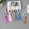 Baby fopspenen speelgoed hand breien diy handwerk zuigeling voeding pasgeboren tanden oefenen speelgoed peuter bijtring accessoires