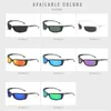 Kdeamスポーツスタイルの偏光サングラス男性ファッションデザイン屋外旅行スーパーライト眼鏡フレームゴーグルH83