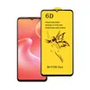 6D Curved Edge Displayschutzfolie, vollklebend, 9H gehärtetes Glas für iPhone 14 Pro Max 13 12 Mini 11 XR X 6 8 7 Plus Samsung A21S A72 F42 A03S A13 A53 A73 5G mit Paket