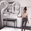 32 inch nummer aluminium folie ballonnen rose goud zilver cijfer figuur ballon kind volwassen verjaardag bruiloft decoratie feestartikelen speelgoed baloon