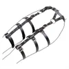 IKOKY Ropa para coquetear Cuero de PU SM Bondage Gear Fetiche Juguetes sexuales para parejas Productos eróticos Juegos para adultos Juego de rol X04012859536