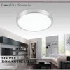 Modern And Simple LED Bedroom Ceiling Lamp Round Aluminum Edge Aisle Kitchen Bathroom Balcony Lighting Lights