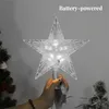 Christmas Decorations Lighted Star Topper Batterij Powered Holiday Party Tree Light Bright Office Xmas Huishoudelijke Decor