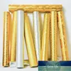 Wallcoverings Padrão 3D PVC papel de parede sala de estar impermeável papel de parede 53cm largura luz geométrica ouro prata prata preço de fábrica preço especialista design