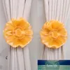 Cravate de fleurs de pince multicolores / retenues pour les panneaux de rideaux de voile Net de vitre Fenêtre laver les accessoires de décoration d'usine Price Expert Design Qualité