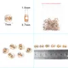 500 teile/los Dia.7mm Gold Farbe Acryl Perlen Buchstaben Alphabet Spacer Charm Bead Fit Für Armband Halskette DIY Schmuck Machen