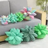 Sevimli 3D Succulents Kaktüs Yastık Yeşil Severler Bebek Bitki Yastıklar Bahçe Yatak Odası Odası Için Atmak Ev Dekorasyon Yenilik Peluş Yastık HH21-47