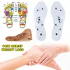 Magnetische Therapie Siliconen Inlegzolen Transparante Massage Voet Gewichtsverlies Afslanken Binnenzool Gezondheidszorg Schoen Pad Zool Dropshipping H1106