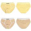 4 PCS / LOT 복싱 속옷 소년 스트라이프 어린이 반바지 십대 소년 팬티 편안한 BoxerShort 소년 3-16Y 211122