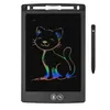 12 inch colorful LCD Drawing Board Simplicity Locally Erasable Electronic Graphic Handwriting Pads for Gift