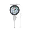 Air Pressure Gauge Ball Meter Basketball Football Volleyball Stainless Steel Barometer Tools Air Regulator Pressure Measure Tool