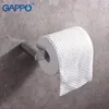 Bath Accessory Set GAPPO Hardware Sets Bathroom Brass Chrome Wall Mounted Towel Rack Bar Toilet Paper Holder Kit Accessories